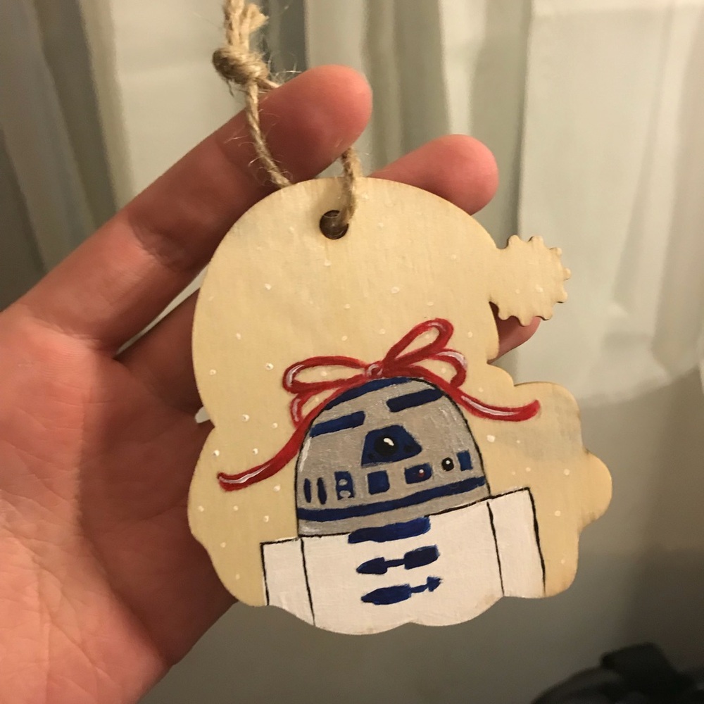 Star W A R S Christmas ornament